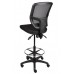 Lily Drafting Chair - Black Base